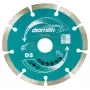 MAKITA DEIMANTINIS DISKAS 125x22,23 mm SEGMENTUOTAS /10 vnt. BETONUI, PLYTŲ MŪRUI, MARMURUI