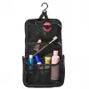 Muilinė DEUTER Wash Center Lite II — kompaktiška kabinama tualeto reikmenų krepšys, juoda