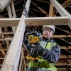 Pjūklas abipusis DeWALT DCS369N-XJ, bešepetėlis variklis, belaidis, pjovimo gylis mediena 9 cm, plienas 4 cm, 2800 sm/min, 1.43 kg