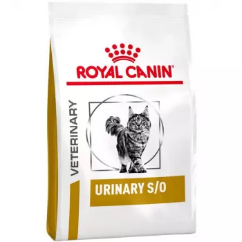 Sausas kačių ėdalas Royal Canin Urinary S/O 3,5 kg – veterinarinė dieta šlapimo takų palaikymui, paukštiena, baltymai 34,5%, riebalai 15%