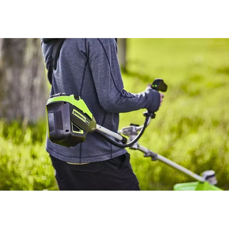 Žoliapjovė-pjovimo virvele Greenworks GD60BCB 60V bešepetėlė
