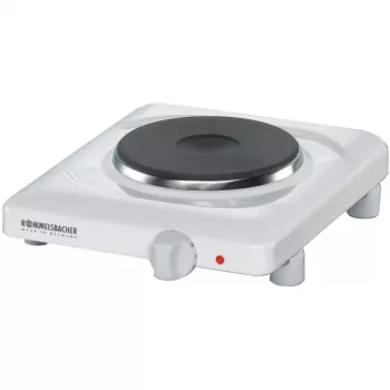 Rommelsbacher THL 1097 - Vienvietė elektrinė kaitlentė - Balta - 1000W - 1m - 24,5 cm - 27,5 cm