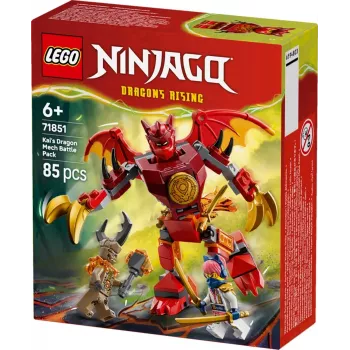 LEGO NINJAGO 71851 KAI drakono mechano kovos rinkinys