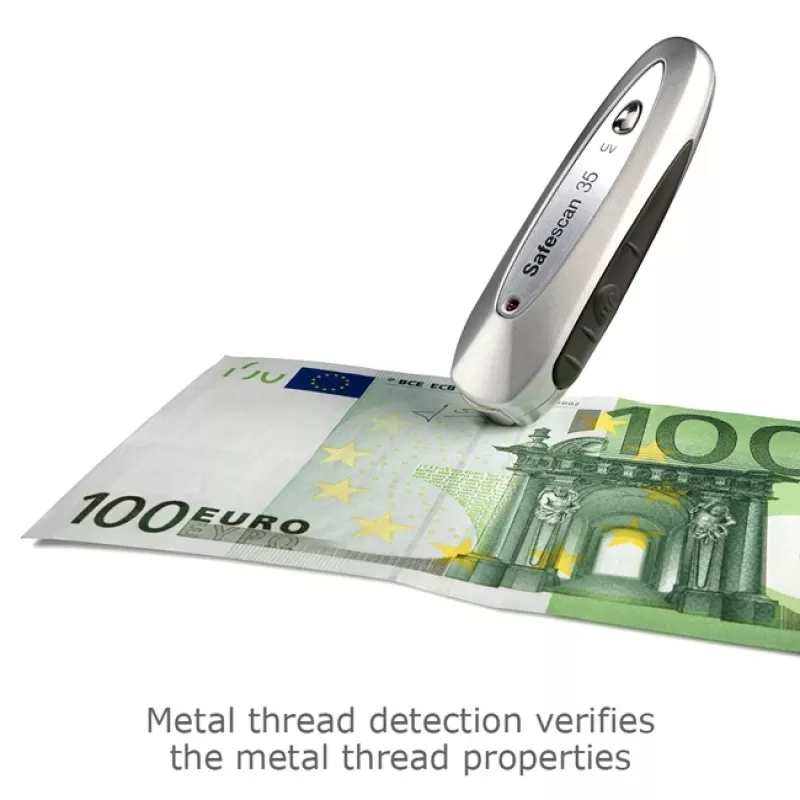 Safescan 35 nešiojamas banknotų detektorius 28036J