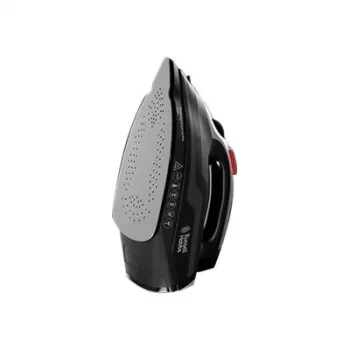 Russell Hobbs 20630-56 lygintuvas sausas ir su garais, keraminis padas, 3100 W, juoda, pilka
