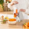 Elektrinė daržovių tarkavimo mašina Tefal Fresh Express DN853BE0 — 150 W, 3 keičiami antgaliai, 1 greitis, kreminė