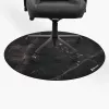 Arozzi Zona Round Floor Pad Black Marble – apvalus apsauginis kilimėlis kietoms grindims ir žemam kilimui