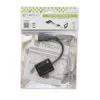 Techly IDATA-HDMI-VGA2 adapteris HDMI į VGA (D-Sub) juodas