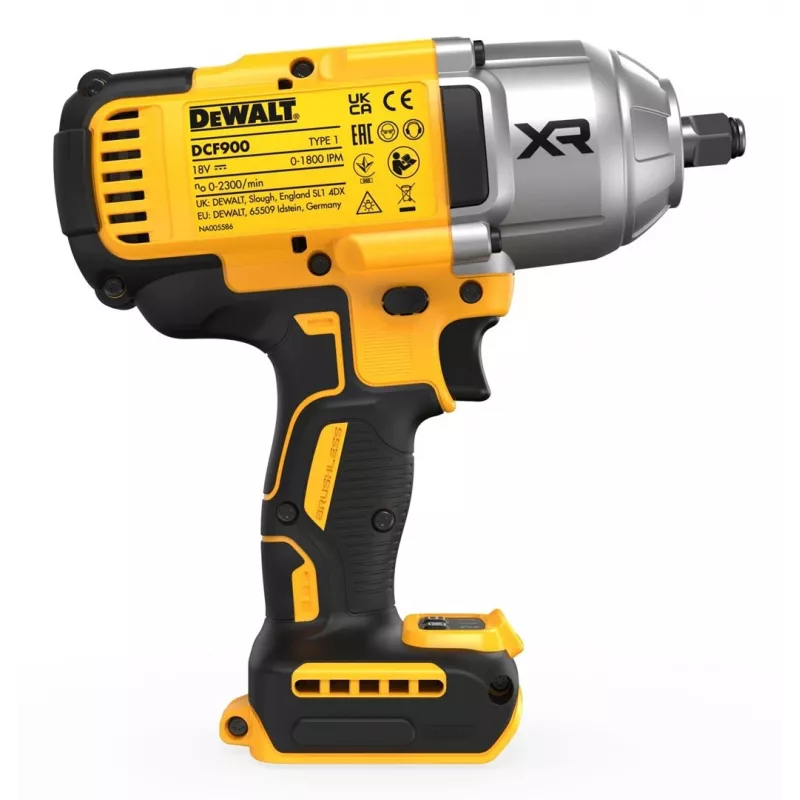 Veržliaraktis be akumuliatoriaus ir įkroviklio 18V DCF900NT DEWALT