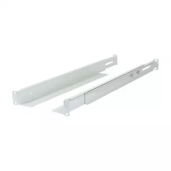 ALLNET reguliuojamo ilgio L formos bėgelis 502–849 mm šviesiai pilkas, pora
