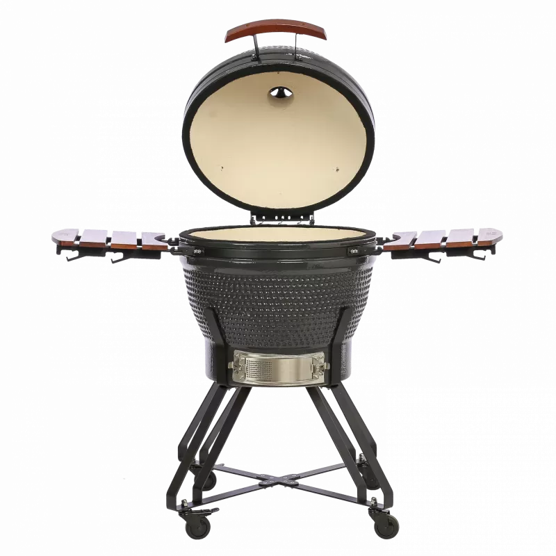 TunaBone Kamado Pro 24 colų grilis | L dydis | Tamsiai pilka