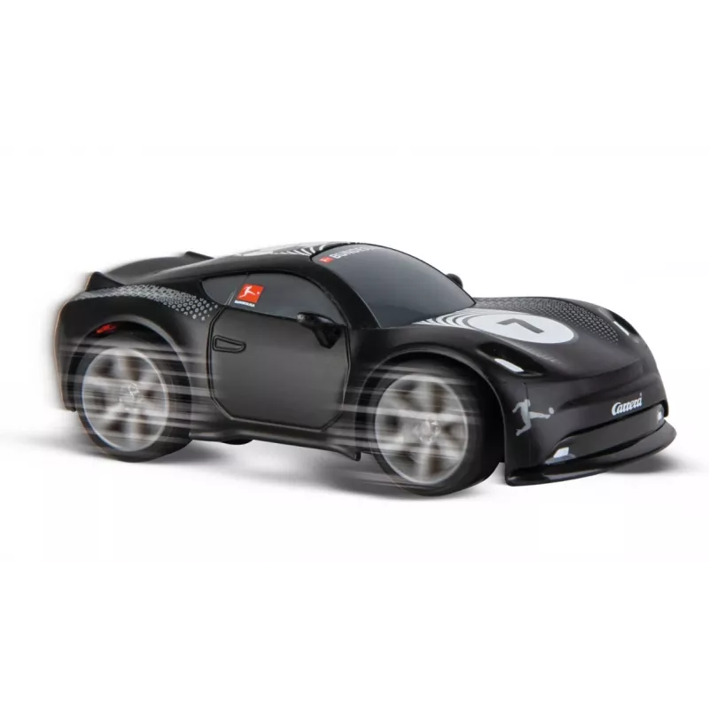 Radijo bangomis valdomas automobilis Bundesliga Mini RC 1:43 juodas