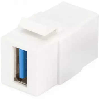 DIGITUS Professional DN-93404 - modulinis kištukas - USB3.0 A tipo - gryna balta, RAL 9003 (DN-93404)
