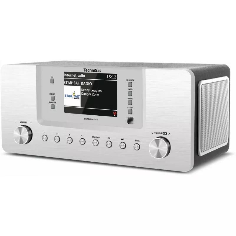 TechniSat DigitRadio 574 IR - Garso sistema - 2 x 5 W - Sidabrinė (0001/2951)