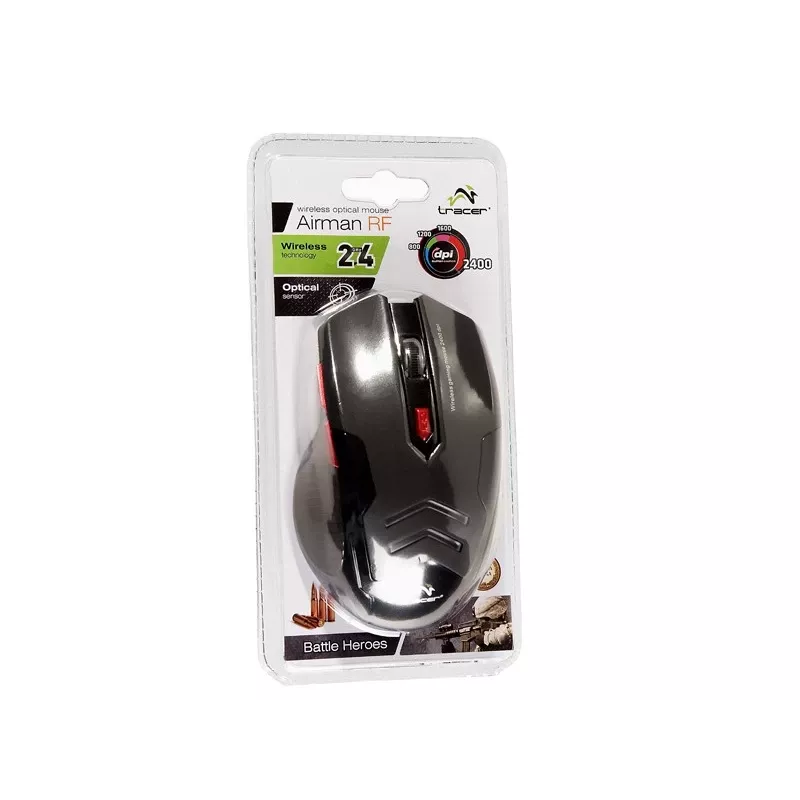 Battle Heroes Mouse Airman RF Nano belaidė žaidimų pelė