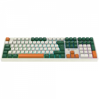 Mechaninė belaidė klaviatūra CANYON Shadder GKW-11 RGB White