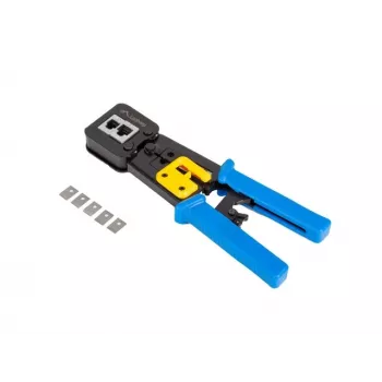 Crimping įrankis LANBERG NT-0204 RJ-45 jungtims, juoda/mėlyna, 272×110,5×30 mm, 140 g