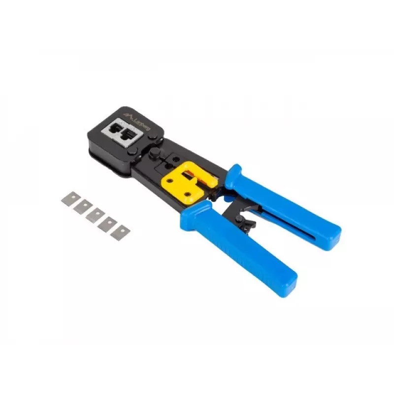 Crimping įrankis LANBERG NT-0204 RJ-45 jungtims, juoda/mėlyna, 272×110,5×30 mm, 140 g