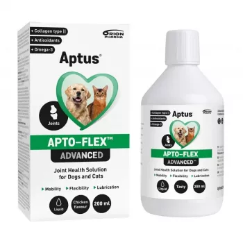APTUS Apto-flex Advanced Collagen – papildai šunims ir katėms – 200 ml