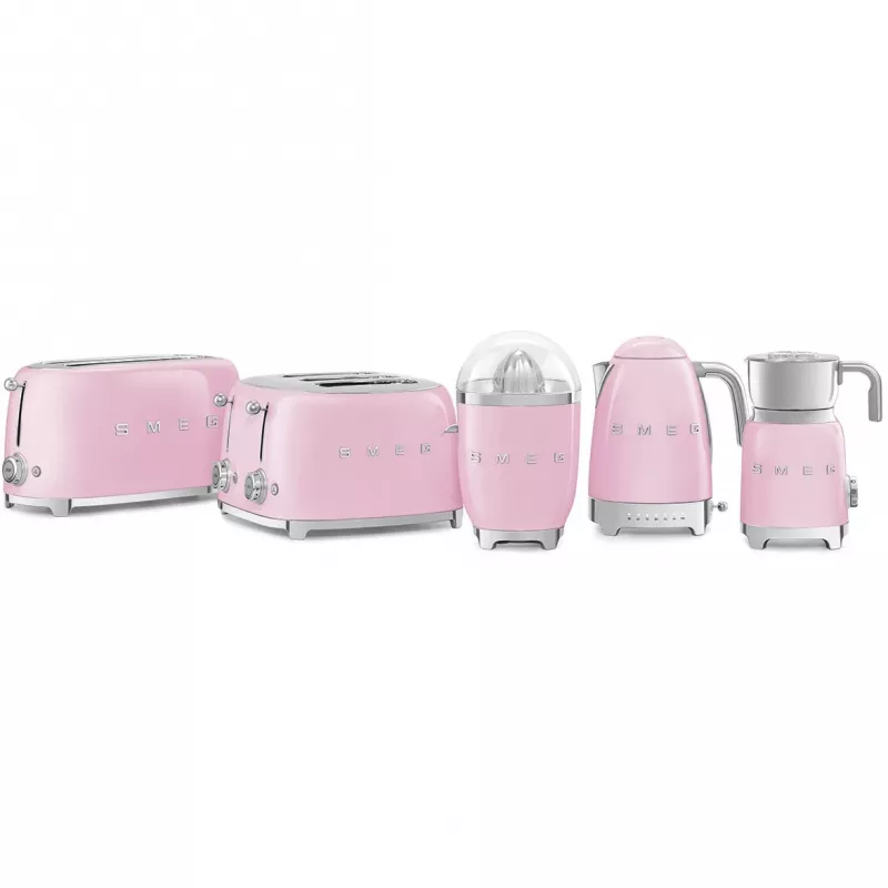Smeg KLF04PKEU virdulys cadillac pink, reguliuojama temperatūra
