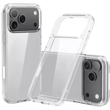 Nevox StyleShell SHOCKFlex dėklas iPhone 17 Pro, permatomas