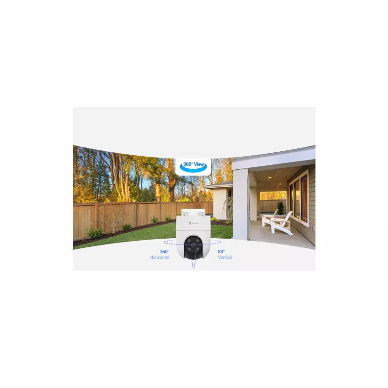 IP stebėjimo kamera EZVIZ H8c 2K Dome 2304 x 1296 pikseliai