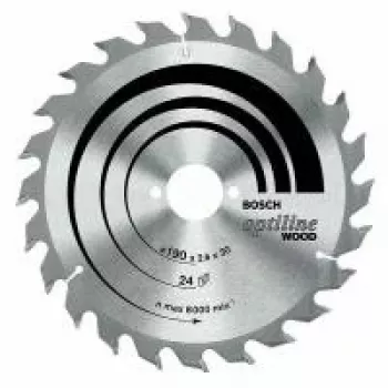 Pjūklo diskas medienai Bosch Optiline Wood 13 cm skersmuo 1,4 mm storis