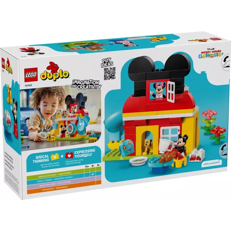 LEGO DUPLO 10465 Mikio Peliuko klubas su Minė ir Plutonu