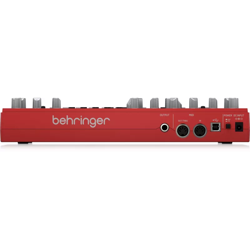 Analoginis sintezatorius Behringer TD-3-RD Red 9V DC