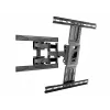 Sieninis TV laikiklis ART LCD/LED 40–75 col., iki 45 kg, pakreipiamas ir pasukamas, aukštis 52–380 mm, max VESA 600x400