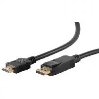 Vaizdo kabelio adapteris ShiverPeaks BS77498-2 10 m DisplayPort HDMI juoda