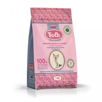 FOLK Gentle meal kačiukams su triušiena ir ėriena - sausas kačių ėdalas - 7kg