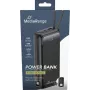 Power bank MediaRange MRMA756 — 20000 mAh LiPo, 15 W išvestis, USB-A + USB-C, juoda