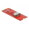 DeLOCK 64106 M.2 Key M į 1 x OCuLink SFF-8612 keitiklis