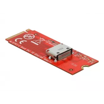 DeLOCK 64106 M.2 Key M į 1 x OCuLink SFF-8612 keitiklis