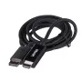 UNITEK V1608A DisplayPort 1.2 – HDMI kabelis, 4K@60Hz, 1,8 m