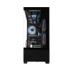 Korpusas ZALMAN CHRONIX V2 Mid Tower ARGB ventiliatoriai x3 juodas