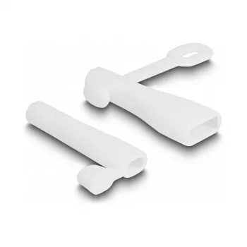 DeLOCK apsauginiai dangteliai USB Type-A vyriškam ir Apple Lightning vyriškam jungtims, 2 vnt., balti