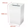 Popieriaus smulkintuvas HSM Pure 940, 165 l, 3,9x40 mm