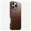 Korpusas iPhone 16 Pro Max Nomad NM01389385, 17,5 cm (6,9 inch), ruda, aliuminis/PC/mikropluoštas/oda