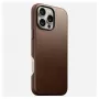 Korpusas iPhone 16 Pro Max Nomad NM01389385, 17,5 cm (6,9 inch), ruda, aliuminis/PC/mikropluoštas/oda