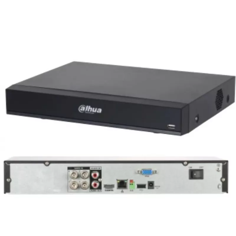 DAHUA XVR7104H-4K-I3 4 kanalų pentabridinis DVR su 4K raiška