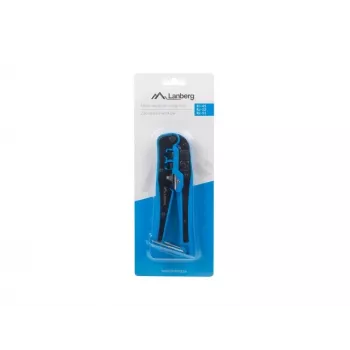 Crimping įrankis LANBERG NT-0202 RJ-11 jungtims, maks. kabelio skersmuo 6 mm, juoda/mėlyna