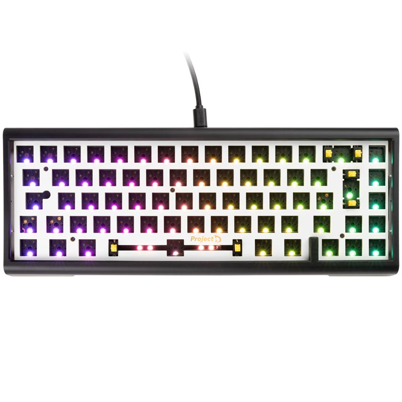 Ducky Tinker 65 Barebone klaviatūra, žaidimų, USB, vokiškas išdėstymas, juoda