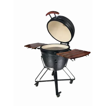 TunaBone Šoniniai staleliai Kamado Pro 22 colių griliui, M dydis, 2 vnt. komplektas