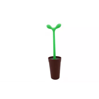 Tualeto šepetys su laikikliu Alessi ASG04 Įvairiaspalvis 480mm aukštis 12cm skersmuo