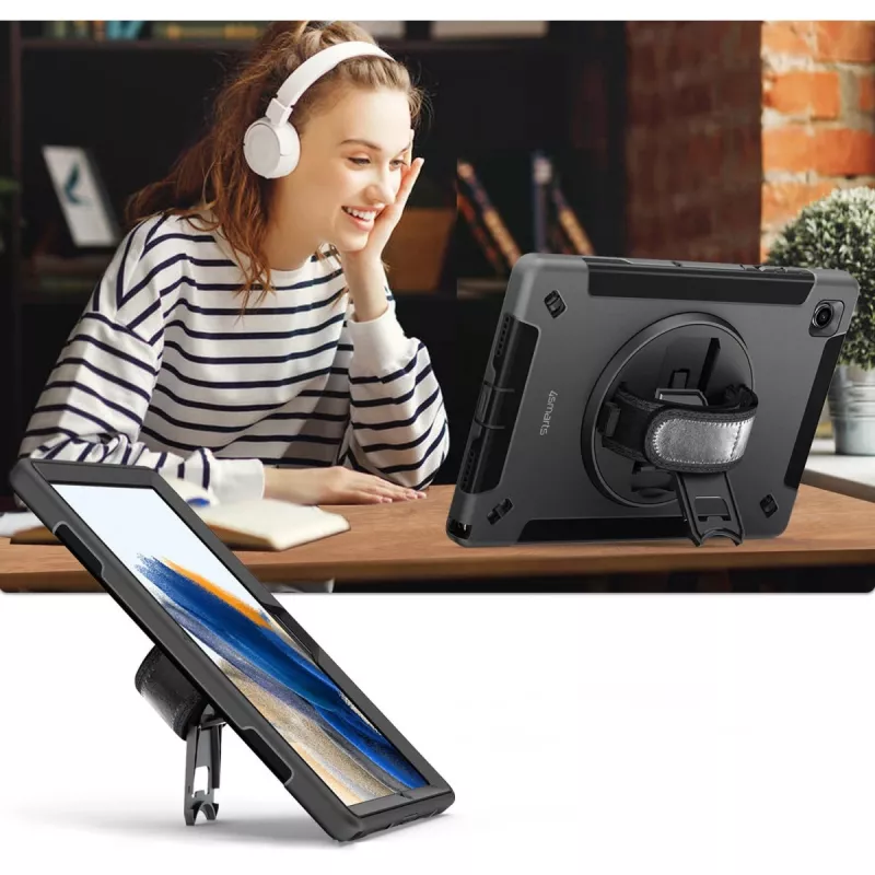4smarts 540406 apsauginis dėklas Samsung Galaxy Tab A9 22,1 cm (8,7 colio) juodas