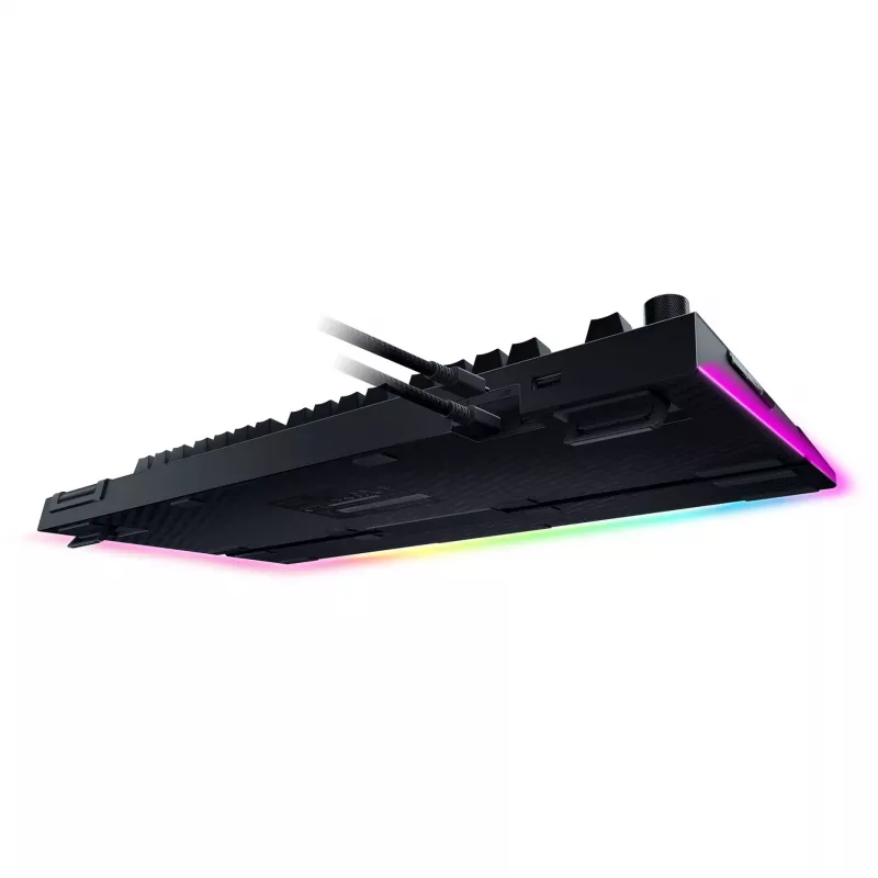 Razer BlackWidow V4 Pro klaviatūra žaidimams USB QWERTZ vokiška Juoda Mechaninė RGB