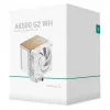 Oro procesoriaus aušintuvas DeepCool AK500 G2 WH, 120 mm ventiliatorius, maks. oro slėgis 3.33 mmH2O, 117×129×159 mm, baltas