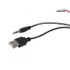 2 krypčių kompiuterio garsiakalbis Audiocore AC870 B — 3 W RMS, maitinimas per USB, 3,5 mm įvestis, 2.0 kanalai